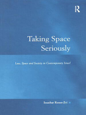 cover image of Taking Space Seriously